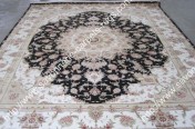 stock wool and silk tabriz persian rugs No.69 factory manufacturer